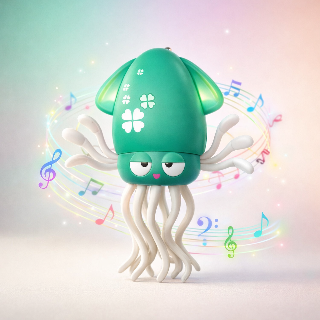 Dancing Squid Toy