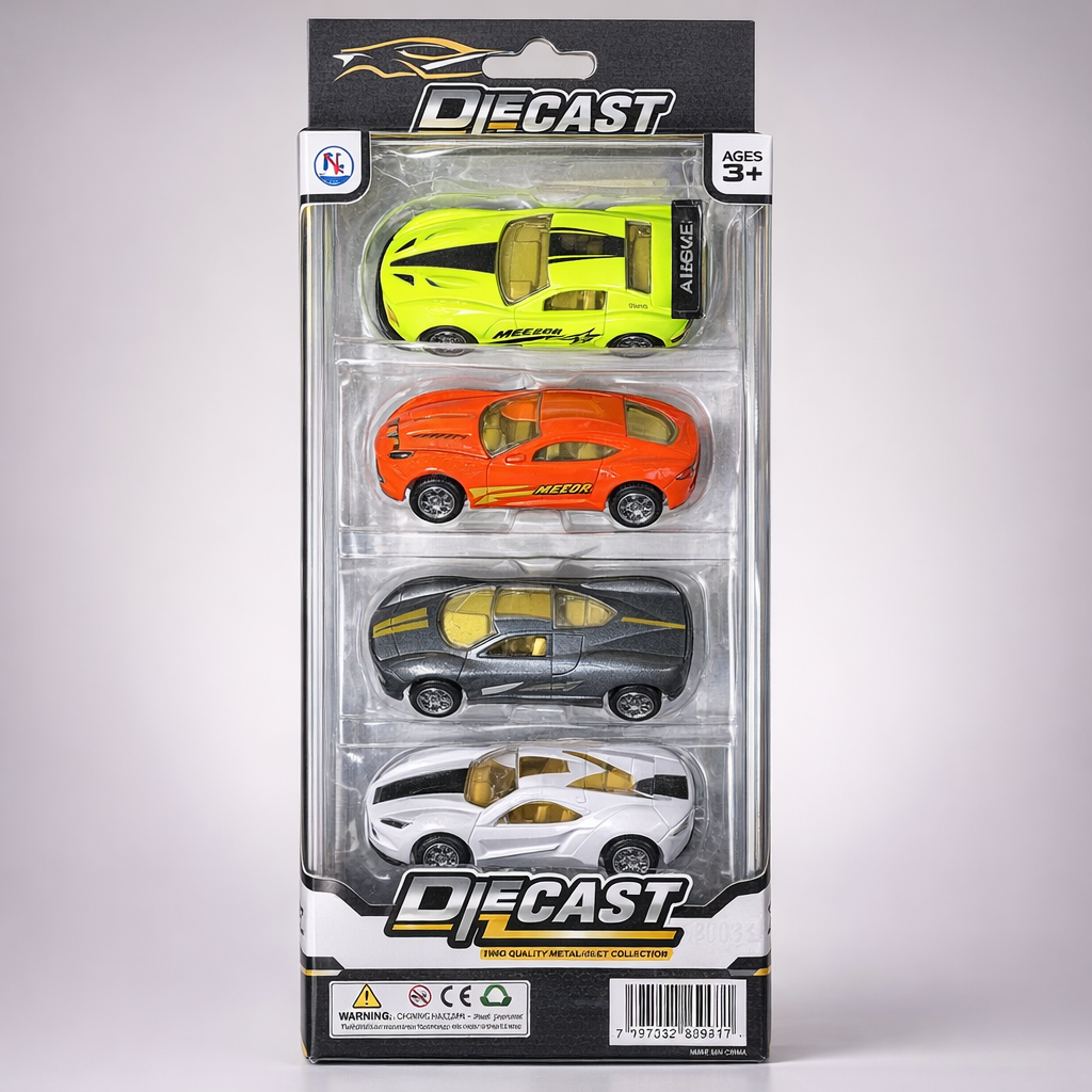 Diecast Sports Car Set