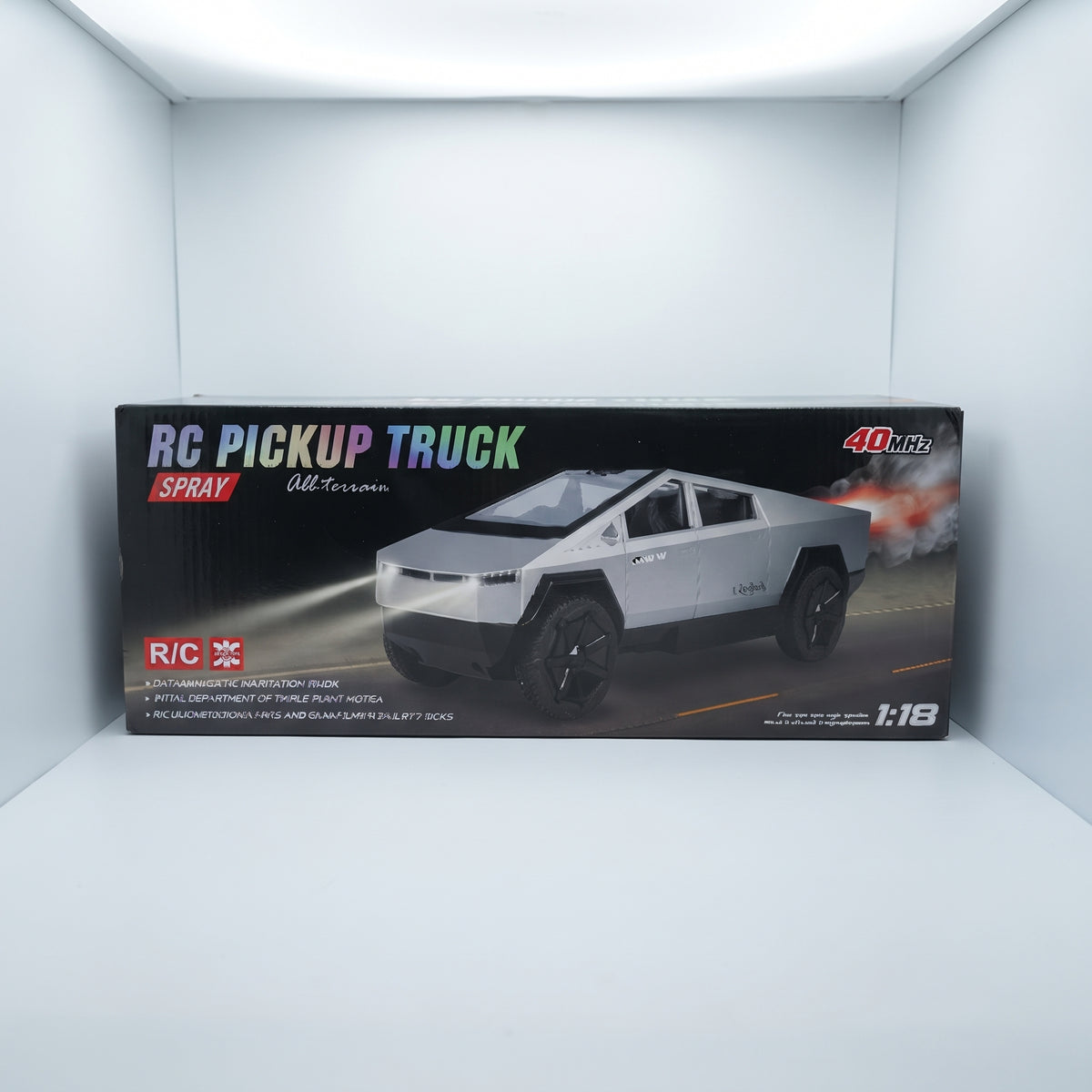 RC Pickup Truck with Spray Effect – Futuristic Design