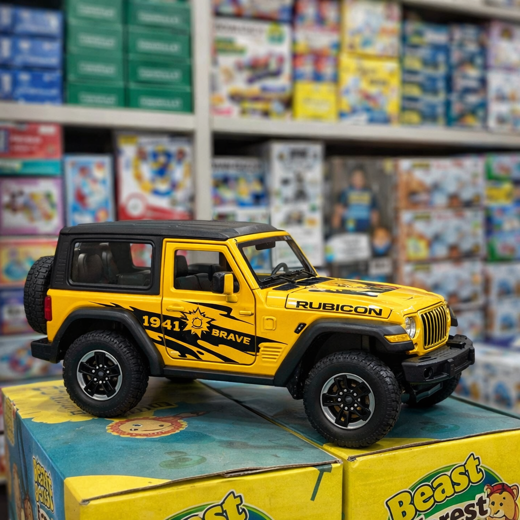 Jeep Rubicon Diecast Car