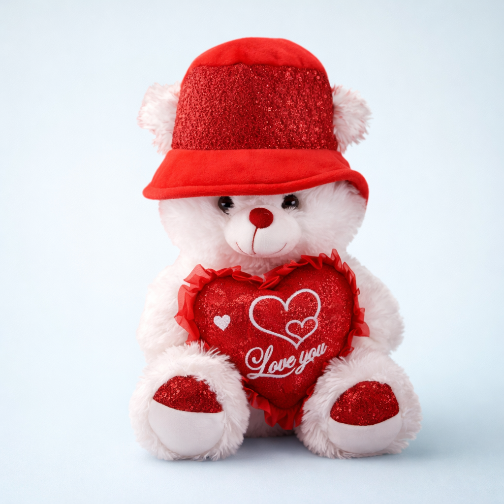 Valentine Teddy Bear Plush