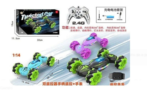 4WD Gesture-Control Twisted Stunt Car