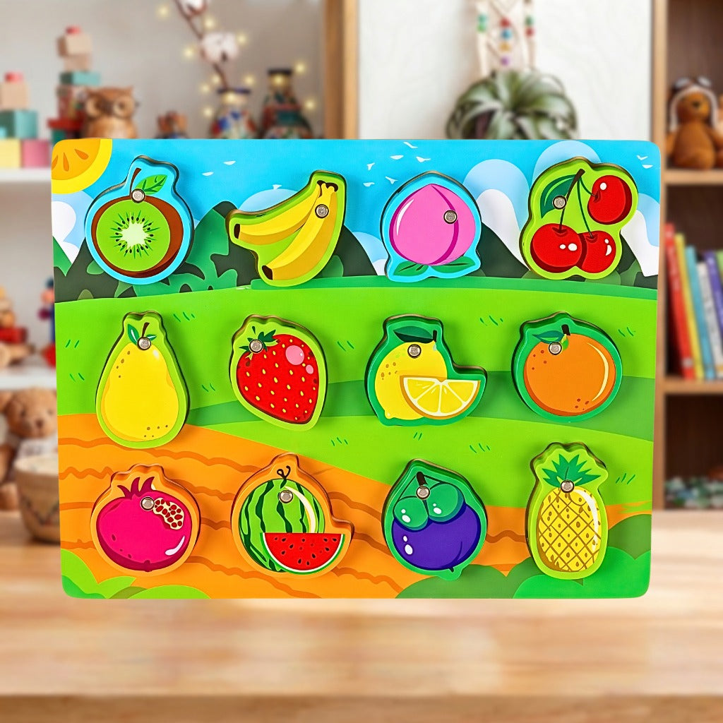 2-in-1 Magnetic Fishing & Whiteboard ABC  Puzzle Set