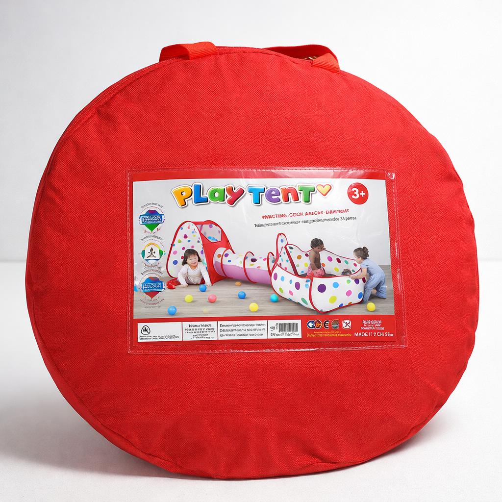 Kids Play Tent Tunnel Set