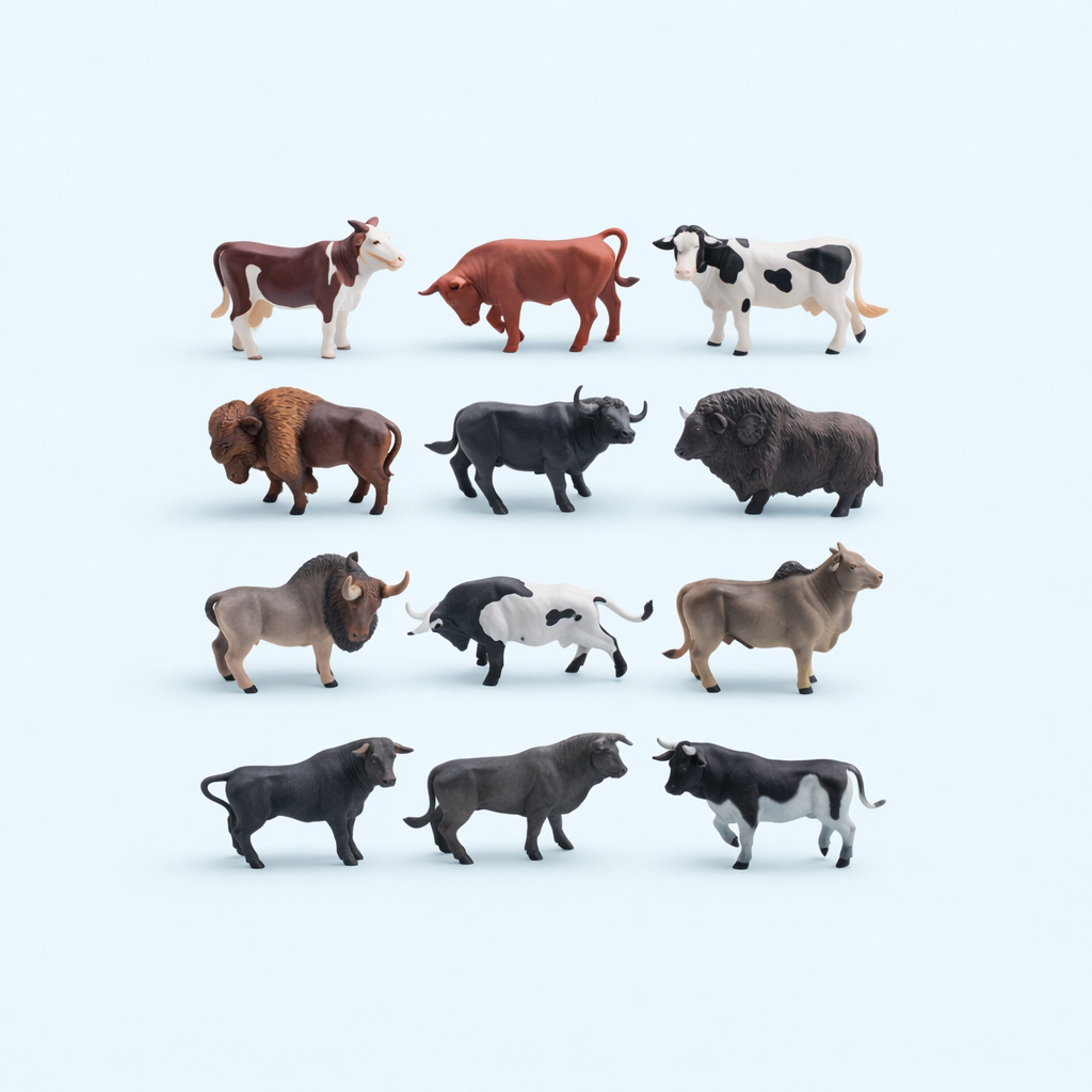 Simulation Wild Animal Mini Bison